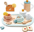 PairPear Wooden Tea Set for Little Girls, Wooden Toys Toddler Tea Set