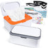 8Pcs Baby Wipes Dispenser, Reusable Baby Wipe Holder Box and Portable Wet