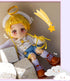 Angel Suit Demon Suit for Ob11, GSC, YMY, BODY9, Molly, 1/12 BJD Doll Clothes Accessories (White)