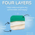 Happy Spitters Club LLC (2 Pack) 4-Layer Happy Spitters Club Baby Burp Cloths for Reflux & Heavy Spit-Up Extra-Wide