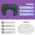 Boppy Nursing Pillow - Firm, Ergonomic U-Shaped Bottle and Breastfeeding Pillow with High Lift for Comfort and Support