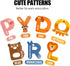 JCREN Jumbo Magnetic Letters Animals Alphabet Toys, Fridge Magnets Stick Large ABC Alphabet Uppercase Toy Set for
