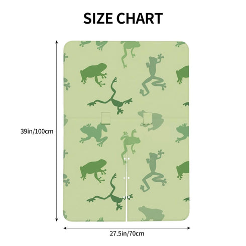 Hcpwzrf Green Silhouettes Frogs Baby Car Seat Cover & Nursing Cover - Breathable Stretch Multi-Use Cover