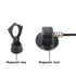 2 Pack Refrigerator Lock with Magnetic, Child Safety Locks for Fridge Freezer Door, Convenient, Black