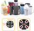 WedFeir 2-in-1 Universal Cup and Phone Holder for Uppababy Nuna Doona Strollers, Bikes, Wheelchairs, Walkers, Scooters