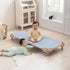 12 23" 51", Pcs Cot Sheet for Daycare, X Blue Daycare Cot Bedding with Corner Elastic Loops for Child Boys Girls,Soft