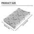 KuphiL10C Girls-16x32 Ocean Animals Baby Changing Pad Cover,Unisex Watercolor Sea Turtle Whales Starfish Nursery Diaper