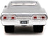 1:24 1967 Jada Toys Bigtime Muscle Chevrolet Impala SS Opening Doors, Hood, Trunk, Rubber Tires(Candy Silver/Black)