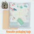 Muslin Soft Swaddle Blankets, Baby Quilt for Boy Girl Toddler, Practical Size 43 X 45 inches (Rainbow Unicorn)