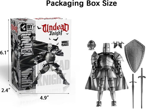 Osmanthus bloom T13,Dummy 13 Medieval Action Figures,Knight Armor Action Figure,Multi-Jointed Movable Robot Mannequin