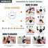 5 Pack Cabinet Locks for Baby Proofing, Adjustable Child Safety Locks, Easy to Use, No Drill, No Tools (Black)
