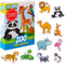 ZOO Animal Magnets for Kids - Large Fridge Magnets for Toddlers - Educational Magnetic Toys for 3 Year Olds - Jungle