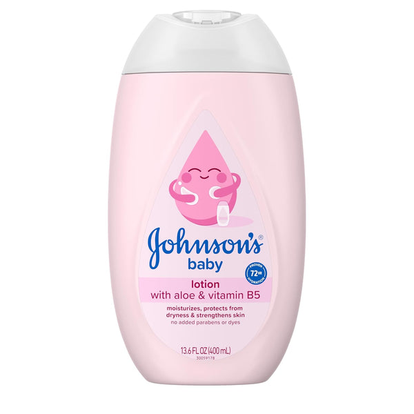Johnson's Baby Lotion with Coconut Oil, Aloe Vera & Vitamin B5, 72
