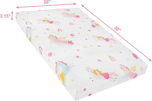 38" 26" Pack Pack Viviland Toddler Mattress, X N Play Mattress Premium Soft Foam Portable for and Play Topper