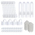 Generic 50 Packs Baby Proof Kit - Safety Locks, Corner Guards, Door Finger