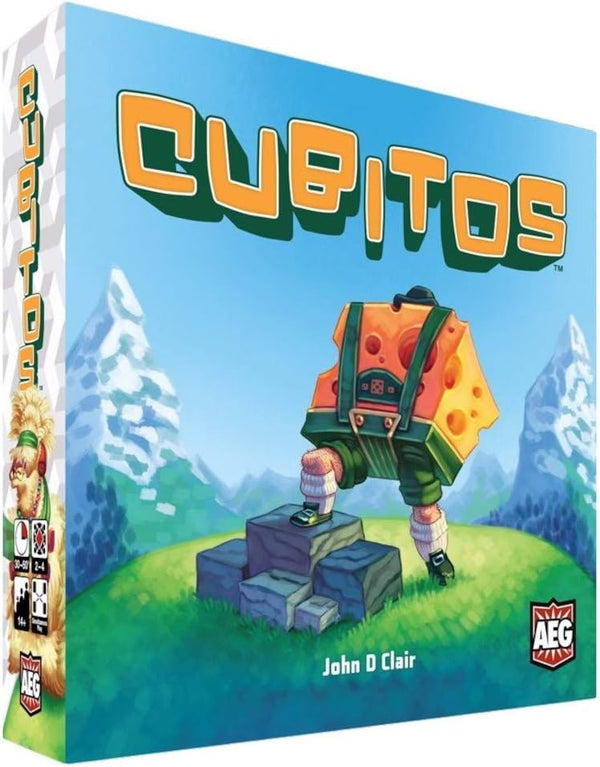 AEG Cubitos Board Game | Award-Winning Dice Racing Game for 2-4 Players | Ages 10+, 30-45 Minute Playtime