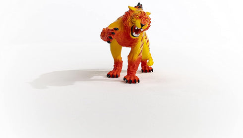 Schleich Eldrador Creatures Lava Monster Toys, Lava Tiger Action Figure for Kids, Ages 7+