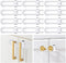 12 Packs Baby Proofing Sliding Cabinet Locks, Adjustable U-Shaped Child Safety Latches for Handles, Knobs, Drawers