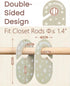 Closet: Set 7 24 Baby Size Clothes Dividers for Nursery Hanger Month Dividers for Clothing Organizer - of Infant Age