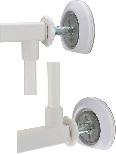 Wall Saver for Baby Gate Damage - 4 Mini Flat Bottom Wall Savers - Makes Safety Gates More Secure for Childproofing