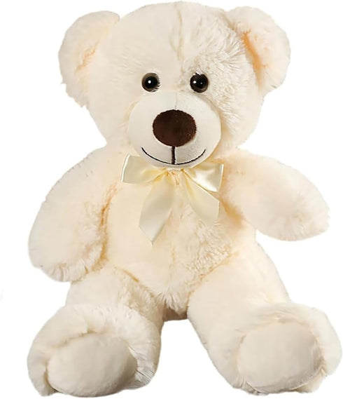 Teddy Bear Stuffed Animal - 12 Inch Soft Cuddly Plush Bear, Gifts for Kids Baby Toddlers on Baby Shower, Valentine's Day