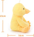 Plush Velvet Duck Stuffed Animal, Apricot Lamb Toys, Soft Cuddly, Perfect for Child, 9 Inches