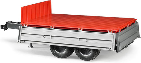 Realistic Tipping Trailer with Grey Sides