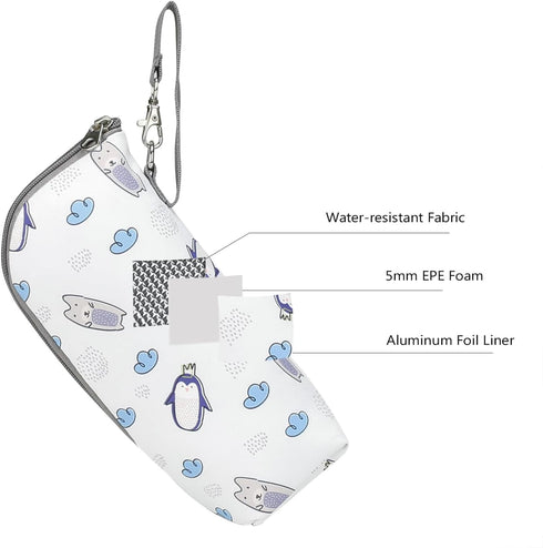 Shinycome Baby Milk Bottle Insulation Pouch - Waterproof Thermal Bag - Milk Warmer - Stroller Diaper Bag - Outdoor