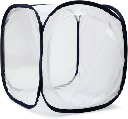 Insect and Butterfly Habitat Cage Terrarium, Pop-up 12 X 12 X 12 Inches