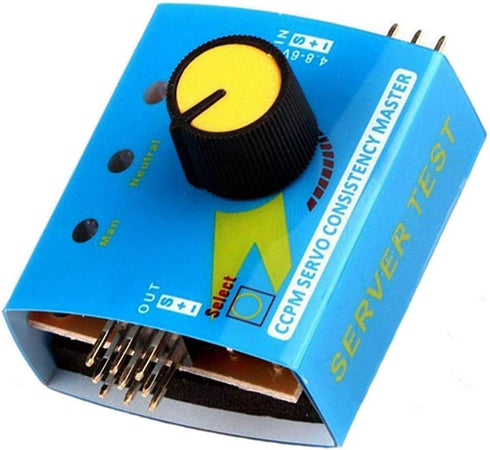 HiLetgo 3pcs RC Servo Tester, 3CH Digital Multi ECS Consistency Speed Controller Checker for RC Helicopter Car Boat