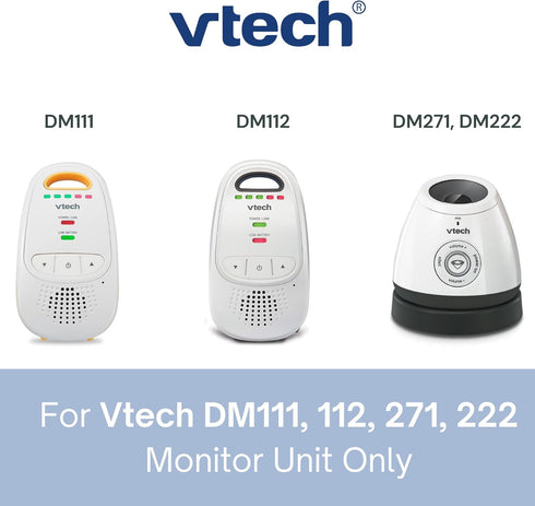 9.7ft Extra Long Cord for VTech Audio Baby Monitor DM221 DM223 DM251 (for Both Baby & Parent Units), DM111 DM112 DM222 DM271 (Parent Unit ONLY) Safe & Sound Audio Monitor