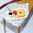 Honbay 9PCS Mini Fake Food Model, Miniature Breakfast Set for Mini House Outdoor Garden Party Celebration