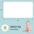 Cute Castle 24 Pack 100% 20'' 10'' Muslin Baby Burp Cloths - Ultra-Soft Cotton Baby Washcloths - Large by Super