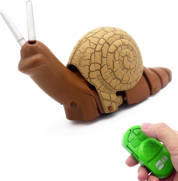 Tipmant Realistic RC Snail Remote Control Animal Toys Realistic Electronic Fake Insect