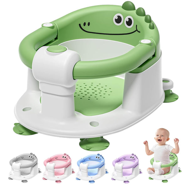 TPN Baby Bath Seat for Babies 6 Months & Up, Non-Slip Toddler Bath
