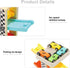1 2 4 Toddler Toys for Year Old Boy and Girl Gifts Wooden Race Track Car Ramp Racer with Mini Car