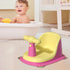TTETTZ Bath Seat Bathtub Seat for Bathing, Yellow Pink