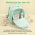 120 (12 Packs 10) PURDOUX TM Hand and Face Wipes for Babies and Children Wipes