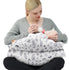 Chilling Home Nursing Pillow Adjustable, Pillow for Breast Feeding Bottle Feeding, Large