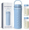 NATGOVOD 22oz Portable Breast Milk Cooler for Travel,24H Ice-Free Cooling Breastmilk Storage Bottles