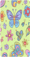 Bseiialft Colorful Butterflies Flowers Cute Crib Sheets for Boys Girls Soft and Breathable