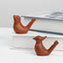 KVMORZE 2Pcs Bird Water Whistles, Funny Ceramic Water Whistles, Warbler BirdWhistles Noise Makers, Purple Clay Pottery