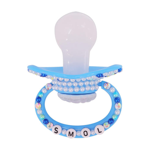 SUNOWE 2) Adult Sized Pacifier Cute Gem Pacifier (Shape