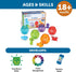 Learning Resources Peekaboo Fishbowl Friends - 10 Pieces, Educational Baby Toys for 18 Months+, Learning and Bath Toys