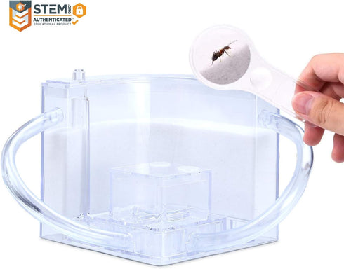 NAVAdeal Sand Ant Farm with Connecting Tubes, Habitat Educational Science Kit Toy for Kids & Adults