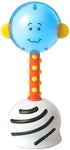 NogginStik Light-up Developmental Rattle - Color Changing, Textured, Mirror & Rattle Sound - Sensory Toy for Babies