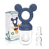 Baby Fruit Feeder, Frozen Teething Toys, Infants Teether Pacifier with 3 Extra