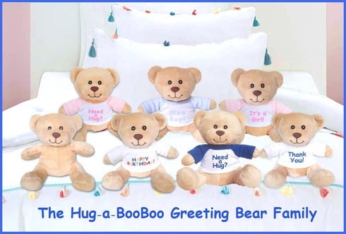 Super Cute and Cuddly 6 Inch Plush Mini Teddy Bear with Need a Hug? Message T-Shirt, Great for Gift Baskets
