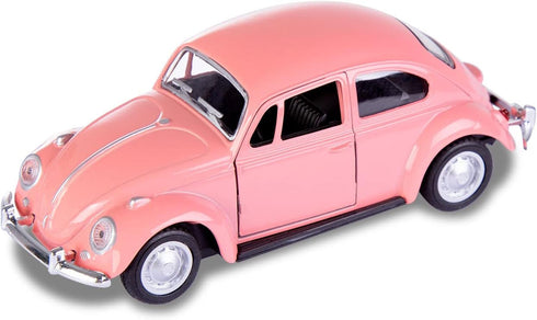 Berry President 1967 Classic Beetle Bug Vintage 1/32 Scale Diecast Pull Back Car Model Toy for Kids