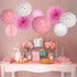 Donut Birthday Party Decorations - Donut Party Supplies with Lanterns, Paper Fan, Honeycomb Ball for Kids Birthday Party